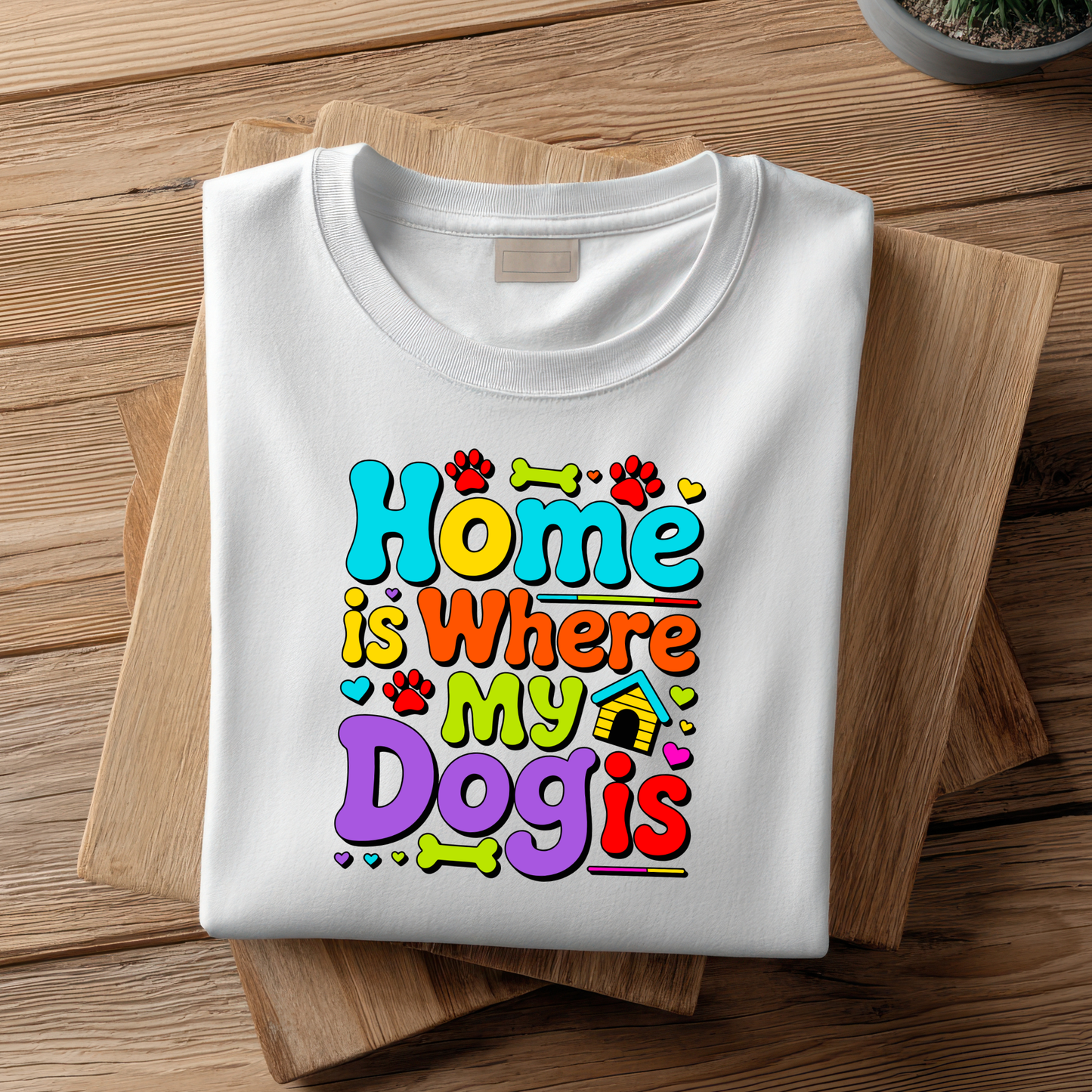 HOME IS WHERE MY DOG IS
