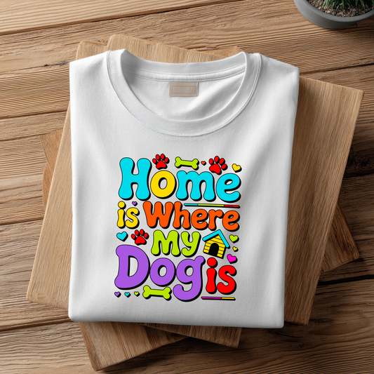 HOME IS WHERE MY DOG IS